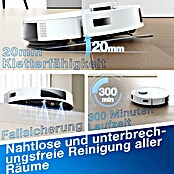 Ecovacs Saugwischroboter Deebot N20 Plus White (Saugkraft: 8.000 Pa, Akkulaufzeit: 170 min, Fassungsvermögen: 400 ml) | BAUHAUS