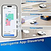 Ecovacs Saugwischroboter Deebot N20 Plus White (Saugkraft: 8.000 Pa, Akkulaufzeit: 170 min, Fassungsvermögen: 400 ml) | BAUHAUS