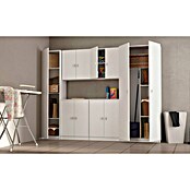 Meka Block Armario multiusos de madera K-8000 (L x An x Al: 34 x 60 x 80 cm, Blanco, Mueble bajo, Espesor: 16 mm) | BAUHAUS
