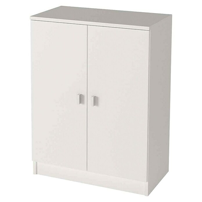 Meka Block Armario multiusos de madera K-8000 (L x An x Al: 34 x 60 x 80 cm, Blanco, Mueble bajo, Espesor: 16 mm) | BAUHAUS