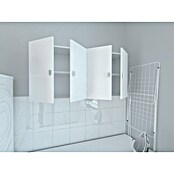 Meka Block Armario multiusos de madera K-8001 (L x An x Al: 26,5 x 60 x 60 cm, Blanco, Mueble colgado, Espesor: 16 mm) | BAUHAUS