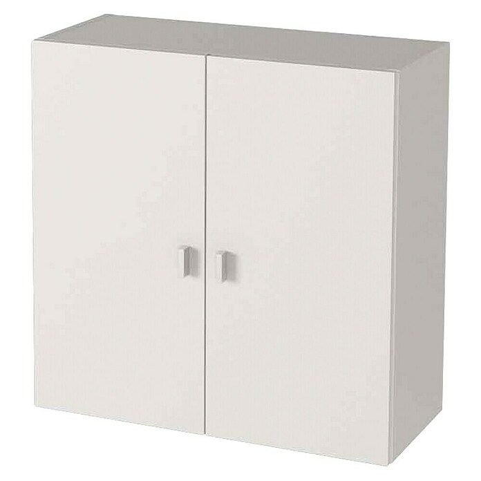 Meka Block Armario multiusos de madera K-8001 (L x An x Al: 26,5 x 60 x 60 cm, Blanco, Mueble colgado, Espesor: 16 mm) | BAUHAUS