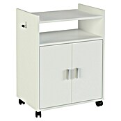 Meka Block Mueble auxiliar K-9420 (L x An x Al: 40 x 60 x 79,5 cm, Blanco, Ruedas) | BAUHAUS