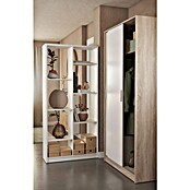 Meka Block Estantería de madera K-563 (L x An x Al: 28,6 x 85 x 180 cm, Número de baldas: 6 ud., Atornillado, Blanco Soft) | BAUHAUS