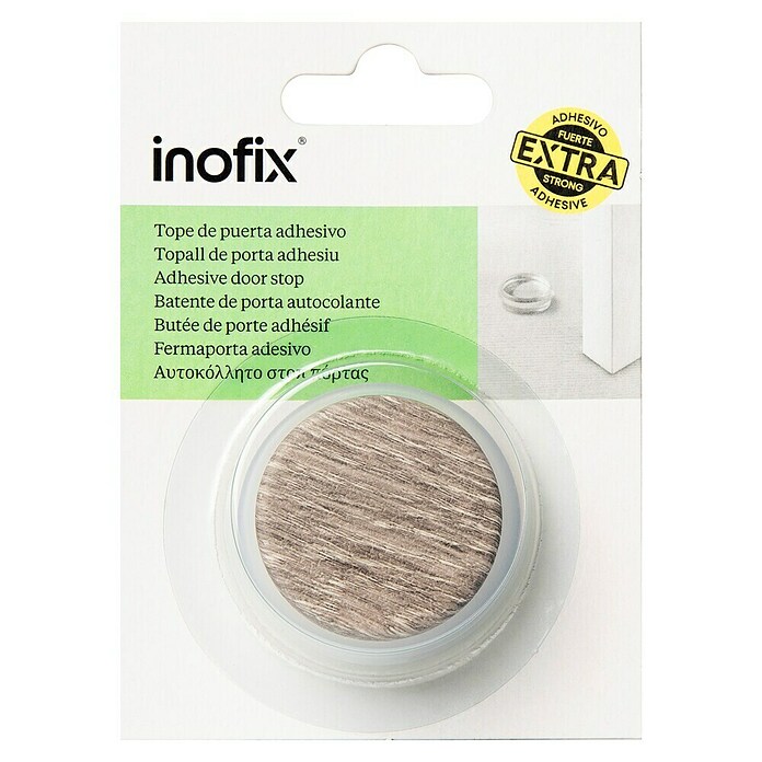Inofix Tope de puerta 2098 (Ø x Al: 46 x 18 mm, Olivo Mediterráneo) | BAUHAUS