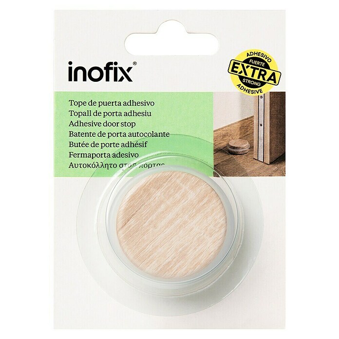 Inofix Tope de puerta 2098 (Ø x Al: 46 x 18 mm, fresno Calcáreo) | BAUHAUS