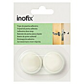 Inofix Tope de puerta 2450 (Plástico, Blanco)