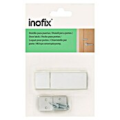 Inofix Pestillo deslizante 3022-2 (Puertas para cuartos de baño, Blanco)
