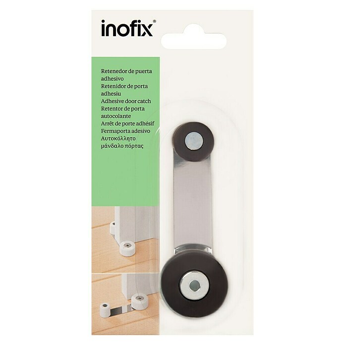 Inofix Tope de puerta retenedor 2058 (Metal, Marrón)