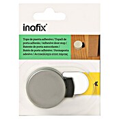 Inofix Tope de puerta 2420 (Plástico, Cromo)