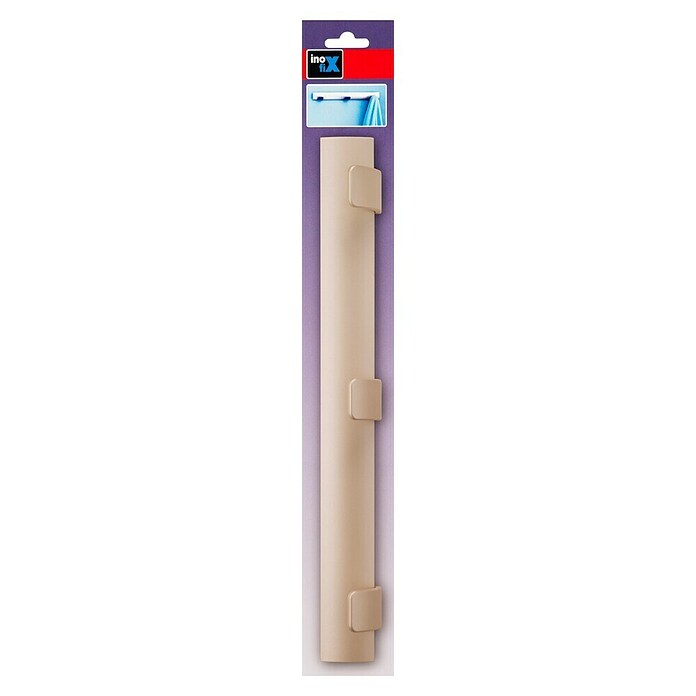 Inofix Perchero 3093 (L x An x Al: 38,4 x 5 x 4,6 cm, Número de ganchos: 3, Beige)
