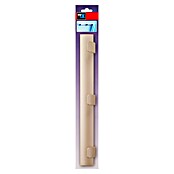 Inofix Perchero 3093 (L x An x Al: 38,4 x 5 x 4,6 cm, Número de ganchos: 3, Beige)