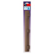 Inofix Perchero 3093 (L x An x Al: 38,4 x 5 x 4,6 cm, Número de ganchos: 3, Marrón)