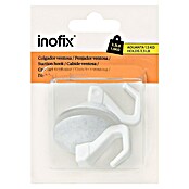 Inofix Gancho para colgar 1208 (An x Al: 42 x 42 mm, Plástico)