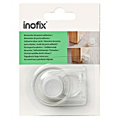 Inofix Tope de puerta 2095 (Plástico, Transparente)