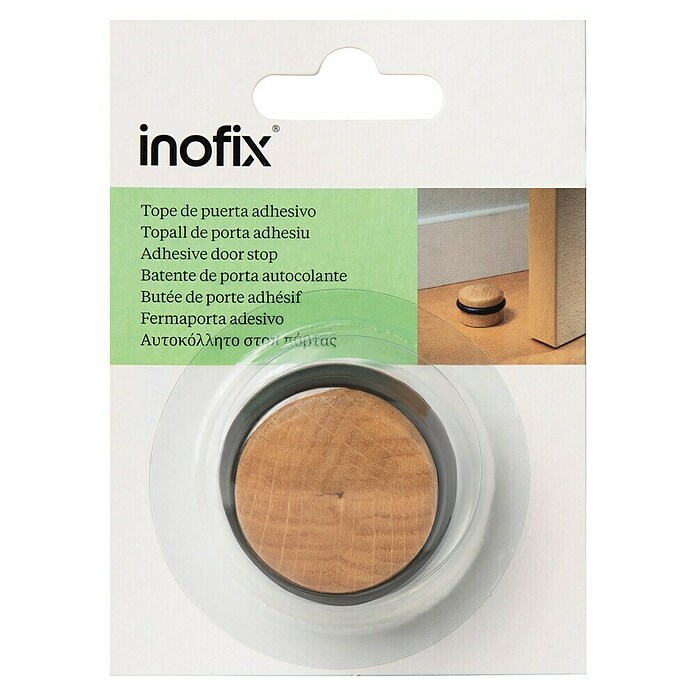 Inofix Tope de puerta 2032 (Madera, Roble)