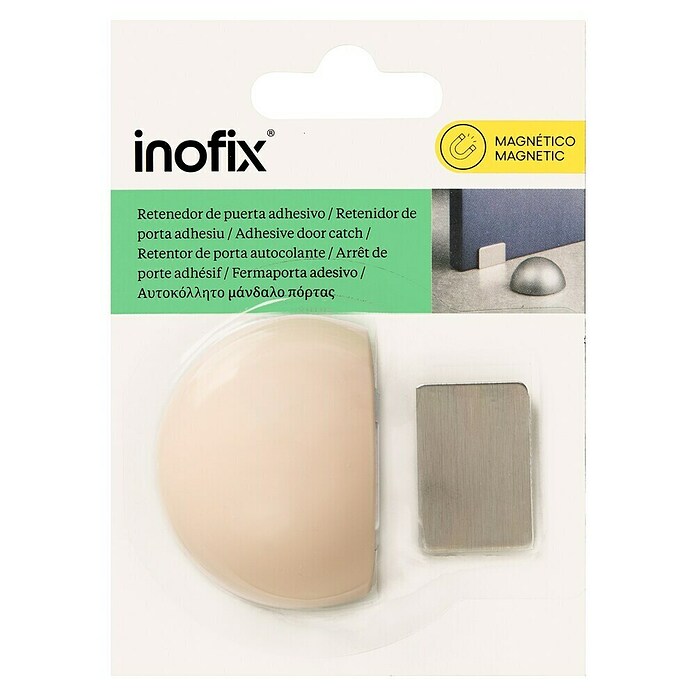 Inofix Tope de puerta 2034 (Plástico, Beige)