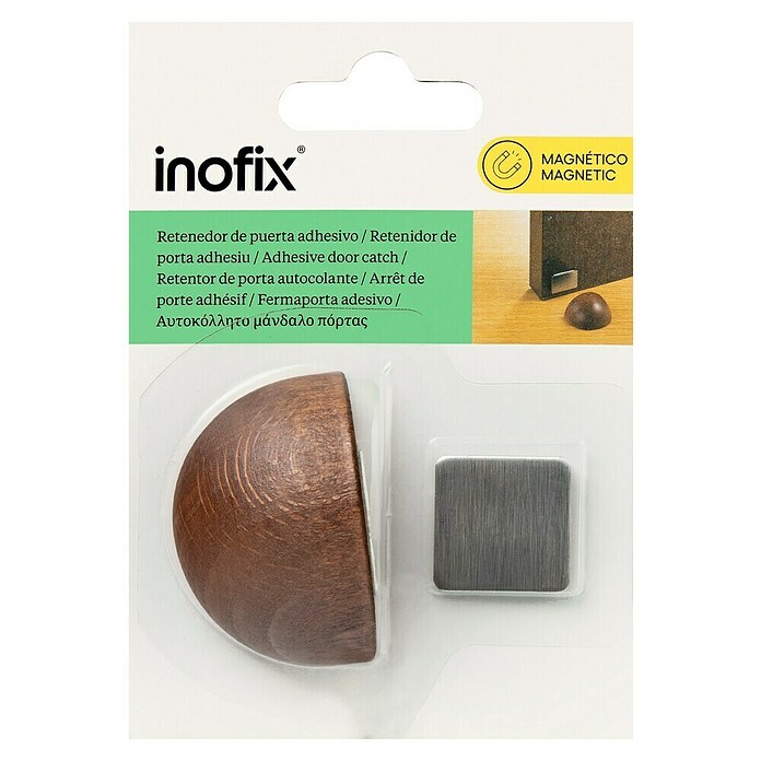 Inofix Tope de puerta 2036 (Madera, Marrón)