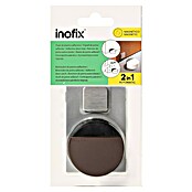 Inofix Tope de puerta 2037 (Acero inoxidable, Marrón)