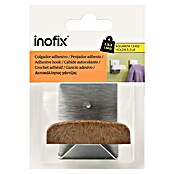 Inofix Colgador adhesivo 2045 (1 ud., Madera, Marrón)