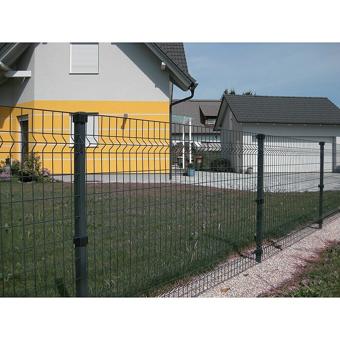 H+S Zauntechnik Drahtgittermatte (L x H: 2 x 0,97 m, Anthrazit, Stahl) | BAUHAUS