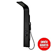 Panel de ducha Kavik (Altura: 140 cm, Con grifo monomando, Negro) | BAUHAUS