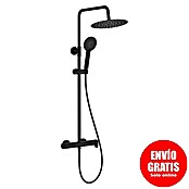 Roca Mitos Plus Sistema de ducha (Grifo monomando, Número de tipos de chorro: 1 ud., Negro) | BAUHAUS