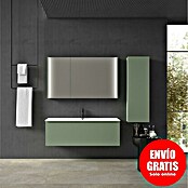 Mueble de lavabo Cristal (L x An x Al: 45 x 120 x 40 cm, Verde atlántico) | BAUHAUS