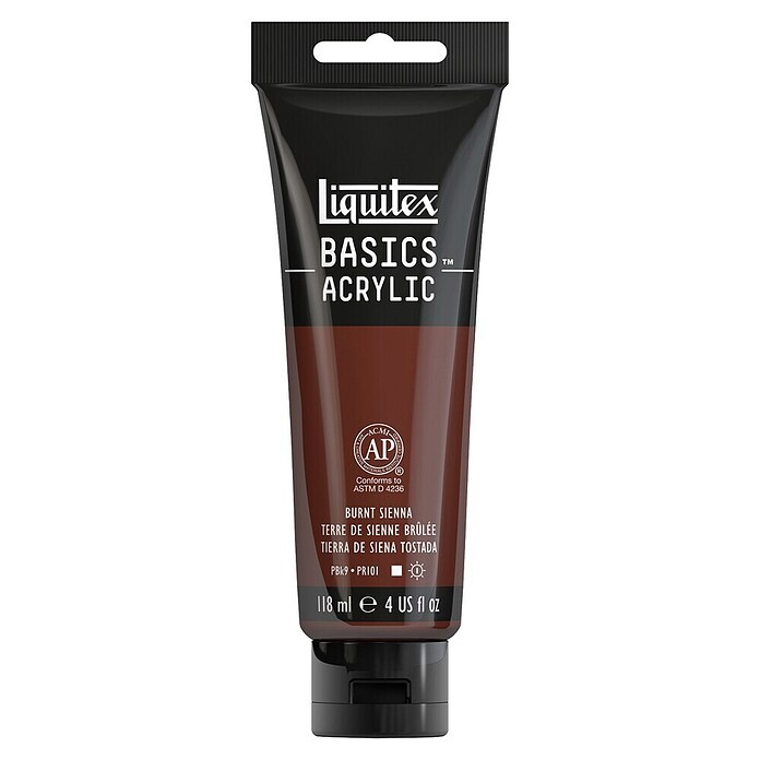 Liquitex Basics Akrilna boja (Siena pečeno, 118 ml, Tuba)