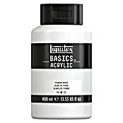 Liquitex Basics Acrylverf (Titaanwit, 400 ml, Fles)