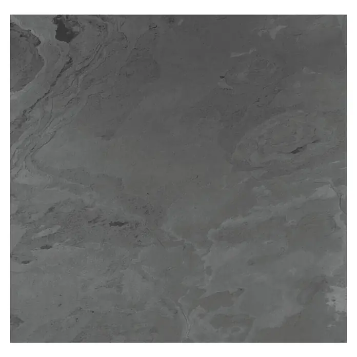 Jangal Wandpaneel Modular Wall StoneBlack Slate, 520 x 520 x 6 mm - Draufsicht