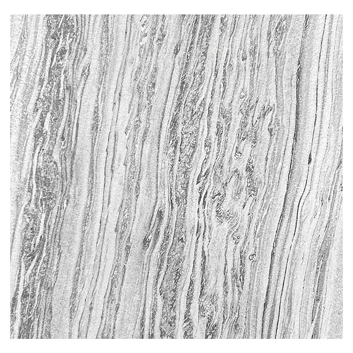 Jangal Wandpaneel Modular Wall Stone - Arktic Marble, 520 x 520 x 6 mm - Texturierte Fliesenoberfläche in Grau- und Weißtönen, ideal für moderne Innenräume und langlebige Designs.