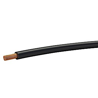 Aderleitung H07V-K (Anzahl Adern: 1 Stk., Aderquerschnitt: 16 mm², 3 m, Schwarz)