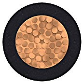 Aderleitung H07V-K (Anzahl Adern: 1 Stk., Aderquerschnitt: 16 mm², 3 m, Schwarz) | BAUHAUS