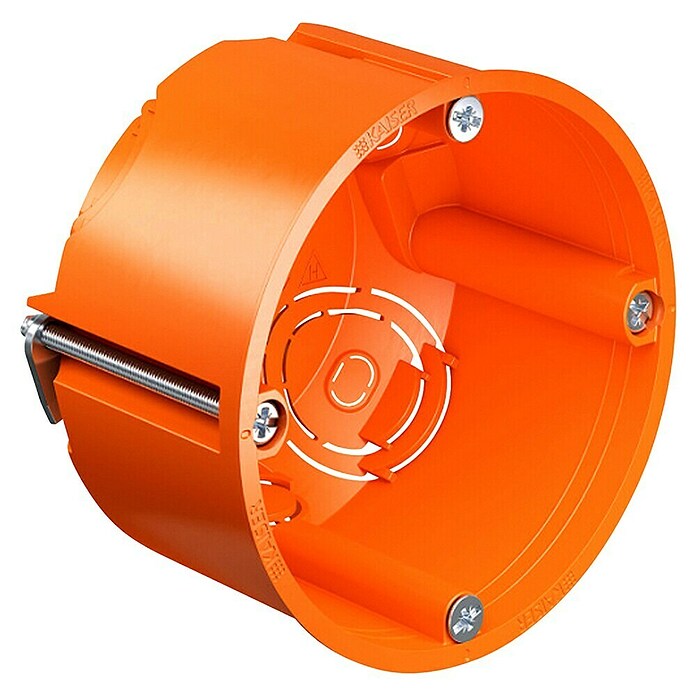 Kaiser Hohlwanddose (1-fach, Einbautiefe: 47 mm, Orange, 25 Stk.) | BAUHAUS