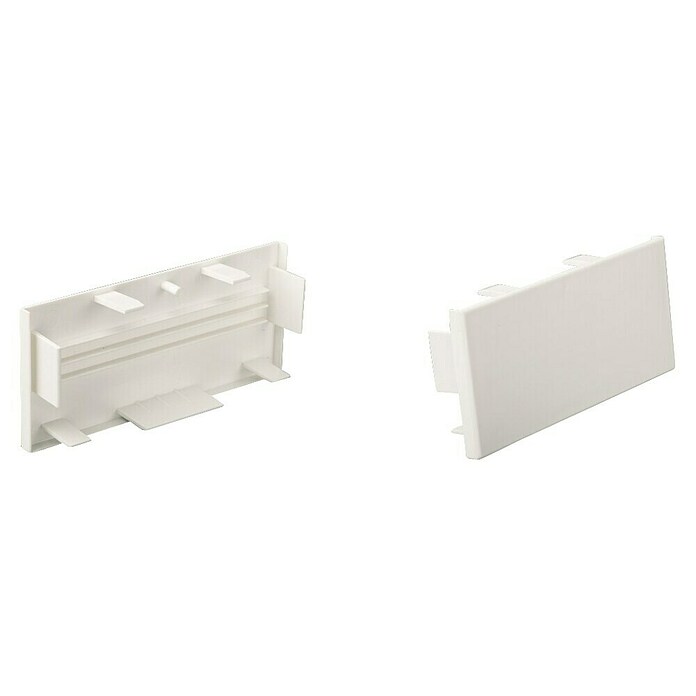 BR KANAL ENDSTÜCK 65X110 WEISS
