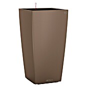 Lechuza Color Pflanzsäule eckig Cubico (Außenmaß (L x B x H): 40 x 40 x 75 cm, Kunststoff, Muskat) | BAUHAUS
