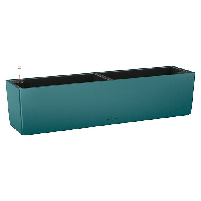 Lechuza Color Balkonkasten Balconera (Max. Außenlänge: 80 cm, Petrolblau) | BAUHAUS