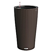 Lechuza Cottage Pflanzsäule rund Cilindro (Ø x H: 32 x 56 cm, Kunststoff, Mokka) | BAUHAUS