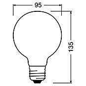 Osram Star LED-Lampe Globe 95 (E27, Nicht Dimmbar, Warmweiß, 806 lm, 5,9 W) | BAUHAUS