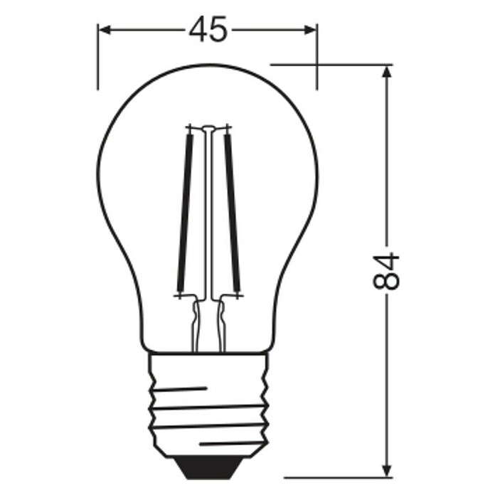 Osram LED žarulja Classic P  (E27, 1,8 W, 250 lm) | BAUHAUS