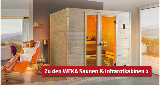 Sauna im Badezimmer, 2 Frauen entspannen