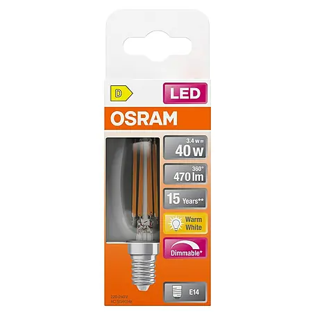 Osram  LED-Lampe B40 827