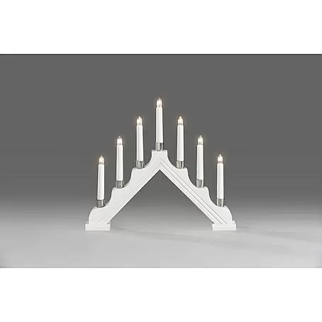 Konstsmide  LED-Lichterbogen Holzleuchter