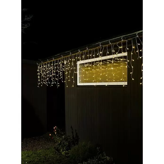 Konstsmide LED-Lichtervorhang Eisregen