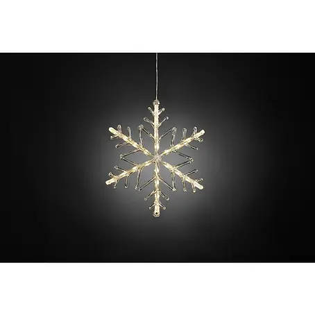 Konstsmide  LED-Lichtschlauch Schneeflocke Silhouette