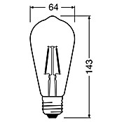 Osram Star LED-Lampe Classic Edison (E27, Nicht Dimmbar, Warmweiß, 250 lm, 1,8 W) | BAUHAUS