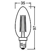 Osram LED žarulja B40 827  (E14, 3,4 W, 470 lm) | BAUHAUS