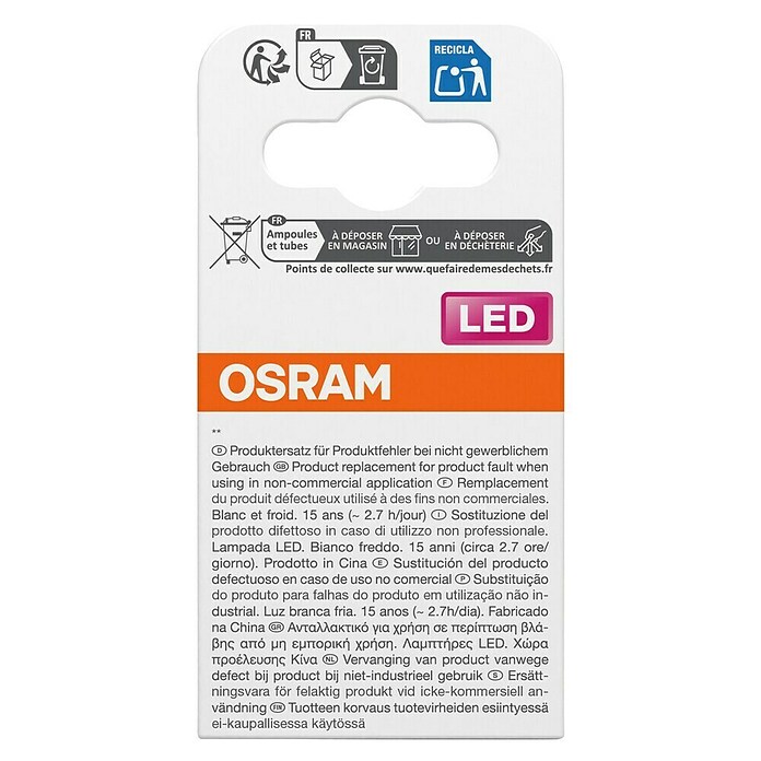 Osram Star LED svetlobni vir PAR16 - 3,7W  (GU10, Ni mogoče zatemniti, Hladno bela, 350 lm, 3,7 W) | LED luči | Svetlila | Elektro in svetila | Izdelki | BAUHAUS