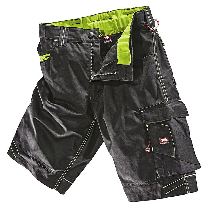 Bullstar Herren-Arbeitsshorts Ultra (Konfektionsgröße: 54, Schwarz) | BAUHAUS